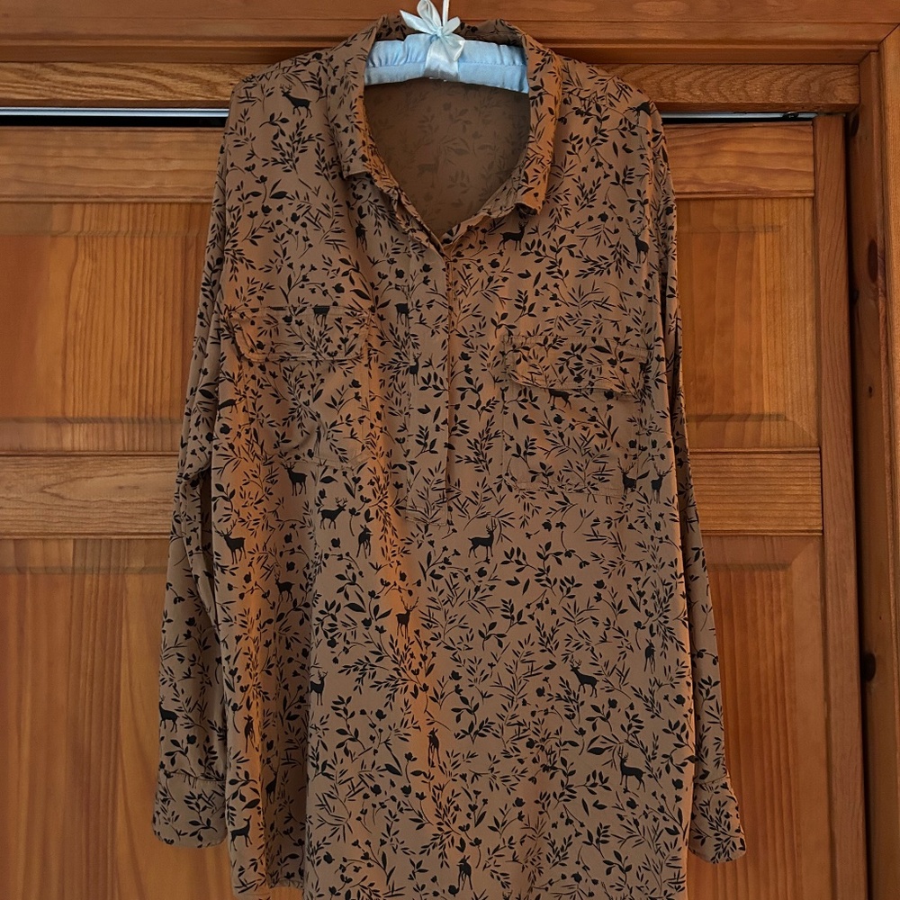 J Jill size XL tunic length top